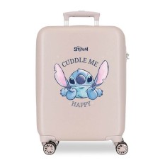 Mala de Cabine / Trolley 55cm 4R STITCH Cuddle Me Happy Bege | Ref. 186.3111141