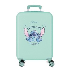 Mala de Cabine / Trolley 55cm 4R STITCH Cuddle Me Happy Turquesa | Ref. 186.3111142