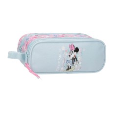 Estojo Escolar Duplo MINNIE Happy Azul Claro | Ref. 186.4924242