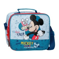 Lancheira Térmica Adaptável MICKEY Road Trip Azul Claro | Ref. 186.4954821