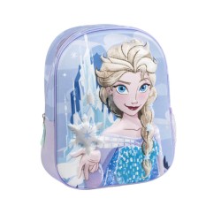 Mochila Infantil 31cm FROZEN 3D Lilás | Ref. 299.2100005875