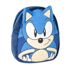 Mochila Infantil Peluche 22cm SONIC 2100005065 Azul | Ref. 299.2100005065