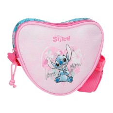 Bolsa de Tiracolo Coração STITCH Heart Rosa | Ref. 186.4985542