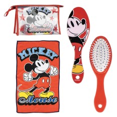 Necessaire c/ Acessórios MICKEY Vermelho | Ref. 299.2500003340
