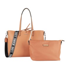 Saco de Tiracolo Reversível LOIS Omega Cmel/Nude | Ref. 237.31268204