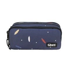 GHUTS Estojo Escolar 3 Comp. GH240 P19 Fall Plumes 2402519 | Ref. 294.2524019