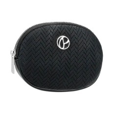 Porta-Moedas Redondo PEPE JEANS Sprig Preto | Ref. 186.7918033