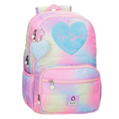Mochila Escolar 44cm 2C ENSO Free Spirit Rosa | Ref. 186.9832721