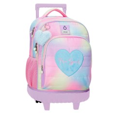 Mochila Escolar Compacta 2R ENSO Free Spirit Rosa | Ref. 186.9832921