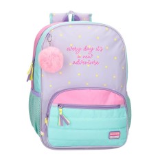 Mochila Escolar 38Cm MOVOM New Adventure Morado | Ref. 186.3082341
