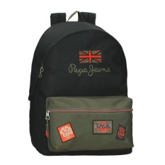 Mochila Escolar Adap. 44Cm PEPE JEANS Ponder Caqui | Ref. 186.68923D1