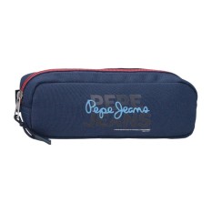 Estojo Escolar Retangular PEPE JEANS Seldon Azul Marinho | Ref. 186.6964021