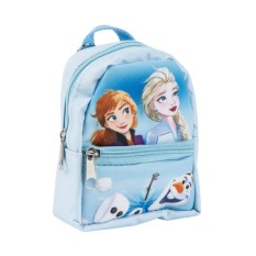 Mini Mochila c/ Conjunto Papelaria FROZEN Azul Claro | Ref. 299.2500001753