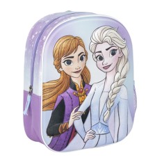 Mochila Infantil 31cm FROZEN 3D 2100005410 Roxo