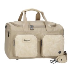 Saco de Viagem 40x25x20cm Ryanair PEPE JEANS Jana Bege | Ref. 186.7143741