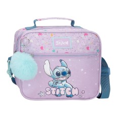 Lancheira com Tiracolo STITCH Lovely Lilás | Ref. 186.3164841