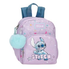 Mochila de Passeio 24cm STITCH Lovely Lilás | Ref. 186.3162041