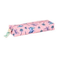 Estojo Rectangular c/ Elástico STITCH Beach Rosa | Ref. 248.812513015