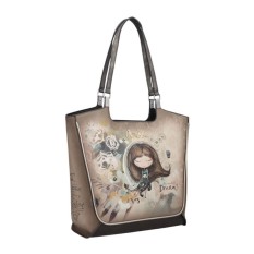 ANEKKE Mala de Ombro Shopping Real Taupe | Ref. 280.41702-366