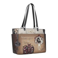 ANEKKE Mala de Ombro Grande Manifesto Taupe | Ref. 280.41712-216