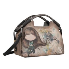 ANEKKE Mala de Senhora Bowling Real Taupe | Ref. 280.41701-402