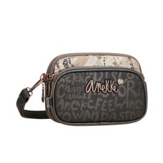 ANEKKE Bolsa Tiracolo 2C Pequena Real Smart Pack Bege | Ref. 280.41783-445