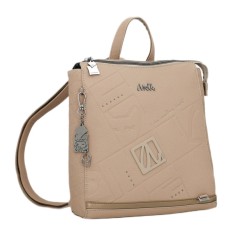 ANEKKE Mochila de Senhora Média Evolution Bege | Ref. 280.41775-301