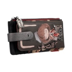 ANEKKE Porta-Cartões RFID Mademoiselle Preto | Ref. 280.41809-013