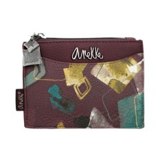 ANEKKE Porta-Moedas c/ Porta-Cartões Médio Evolution Bordô | Ref.  280.41779-030