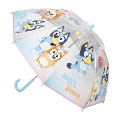 Guarda-Chuva Comprido Manual 45/8 BLUEY Transparente | Ref. 299.2400000855