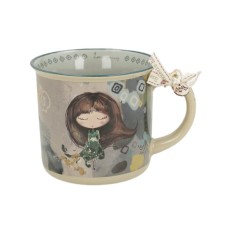 ANEKKE Caneca de Porcelana Real Imagen Bege | Ref. 280.41475-101