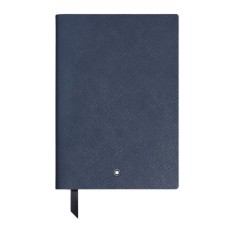 Notebook #146 Pautado Médio MONTBLANC Saffiano Azul Escuro | Ref. 238.134756