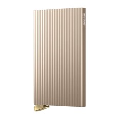 SECRID Porta-Cartões Premium Cardprotector Fluted Cashmere+ | Ref. 297.CFI-C