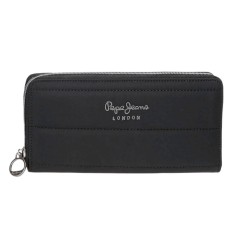 Carteira de Senhora Grande PEPE JEANS Aura Preta | Ref. 186.7218541