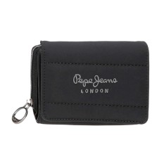 Carteira Porta-Moedas PEPE JEANS Aura Preta | Ref. 186.7218241
