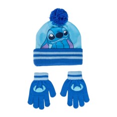 Conjunto Gorro e Luvas STITCH Azul | Ref. 299.2200010262