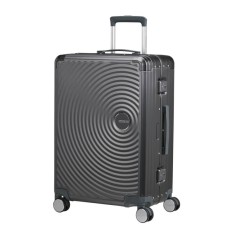 AMERICAN TOURISTER Mala Média 68cm 4R SoundBox Alu Antracite | Ref. 92.155710-2849