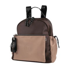 Mochila de Senhora Casual SKPAT Mersey Castanha | Ref. 237.32819902