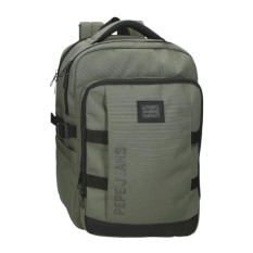 Mochila p/ Portátil 15.6” 2C Adap. PEPE JEANS Matlock Caqui | Ref. 186.7312342