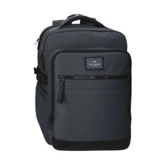 Mochila p/ Portátil 15.6” 2C Adap. PEPE JEANS Whitton Preta | Ref. 186.7322341