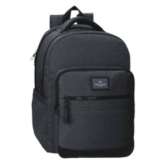 Mochila Tablet / Portátil 15.6” 2C Adap. PEPE JEANS Whitton Preta | Ref. 186.7322541