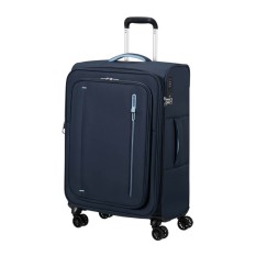 AT Mala de Viagem Média 67cm 4R Exp. CloudRider Azul Marinho | Ref. 92.157366-9486