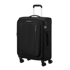 AT Mala de Viagem Média 67cm 4R Exp. CloudRider Preto Jet | Ref. 92.157366-1465