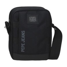 Bolsa de Tiracolo Média 2C PEPE JEANS Matlock Preta | Ref. 186.7315541