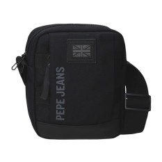 Bolsa de Tiracolo Pequena PEPE JEANS Matlock Preta | Ref. 186.7315241