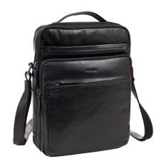 Bolsa de Tiracolo c/ Asa de Mão MATTIES Cow-Silky Preta | Ref. 132.4025120