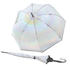 Guarda-Chuva KNIRPS Comp. Man. C.760 Transparent Stardust Black | Ref. 300.9687608812