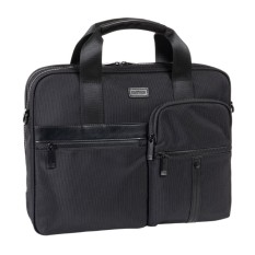 Pasta de Documentos MATTIES Fabric Preta | Ref. 132.4024420