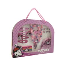 Conjunto Acessórios de Beleza MINNIE Display Rosa | Ref. 299.2500002932