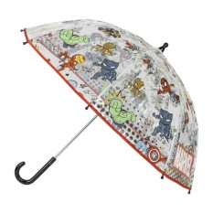 Guarda-Chuva Comprido Manual MARVEL 45/8 Transparente | Ref. 299.2400000802